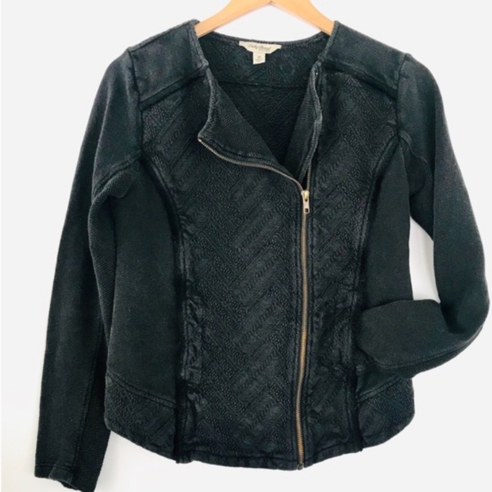 Lucky Brand Cotton Moto Jacket